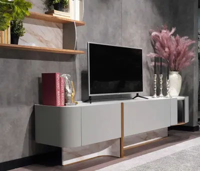 Zdjęcie produktu dla Zestaw do salonu luksusowa szafka ścienna stojak na telewizor kredens nowa półka ścienna