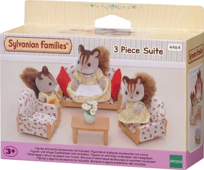 Produktbild von SYLVANIAN Dreiteiliges Lounge-Set 04464