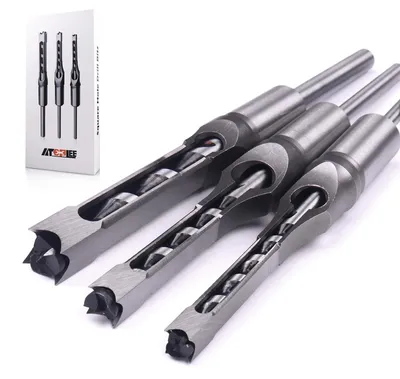 Obrázek produktu pro Sada vrtáků pro dřevo – 3 kusy – 8 mm, 9,5 mm, 12,5 mm