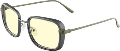Productafbeelding van Gunnar Optiks FAL-05501, Uni, Vierkant, Klassiek, Groen, Grijs, Nylon, Roestvrij staal, 2 jaar