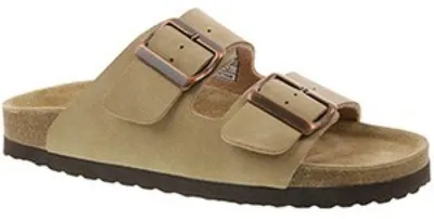 Produktbild von Supersoft Damen Pantolette Sandale Leder Kork EUR 38