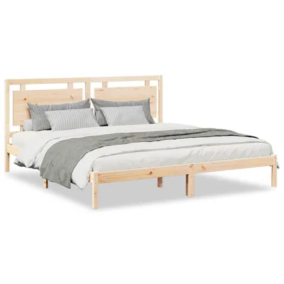 Obrázok produktu pre Extra dlhá posteľ bez matraca 180x210 cm masívne drevo