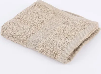 Produktbild von Qualitätsfrottee Handtuch 100% Baumwolle 500g/qm sandfarben Größe  Gästetuch 30 x 50 cm