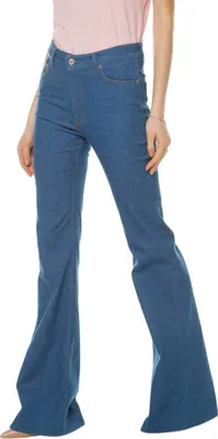 Produktbild von Damen Trussardi 5 Pocket High Waist Bell Bottom 70's Fit Glockenboden Jeans W27