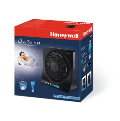 Produktbild von Honeywell HTF1220BE4, Haushalts-Lamellenlüfter, Schwarz, Tisch, 49 dB, 1068 m³/h, 90°