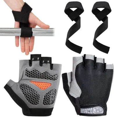 Produktbild von NTHProducts – Sporthandschuhe – Atmungsaktiv – Rutschfestes Silikon – Schwarz – Trainingshandschuhe – Für Sport und Fitness – Größe XL
