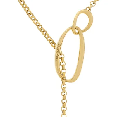 Produktbild von Halsketten   Y-Kette Calvin Klein Gold   Kollektion  - frau