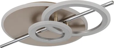 Produktbild von GLOBO Lighting Deckenleuchte NORRIS LBH 55x32x8,50 cm beige