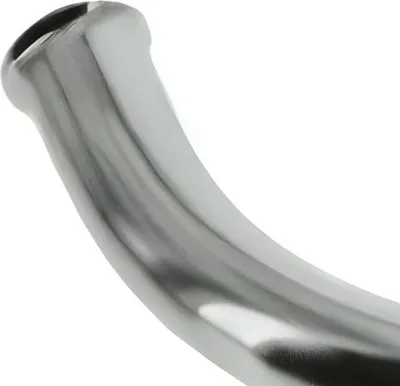Produktbild von Krümmer - Auspuffrohr verchromt, 260mm - für langen Auspuff KR50