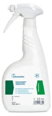 Produktbild von Dr. Schumacher Descosept Sensitive Schnelldesinfektion Sprühflasche - 750 ml | Flasche (750 ml)