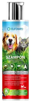 Produktbild von Eurowet Reizlinderndes Shampoo für Hunde und Katzen 200 ml