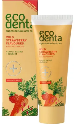 Produktbild von Ecodenta Erdbeer-Zahnpasta für Kinder 75 ml