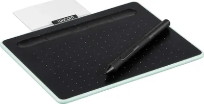 Immagine prodotto di Wacom Intuos S con Bluetooth - digitalizzatore - per destri e mancini - 15,2 x 9,6 cm - elettromagnetico - 5 pulsanti