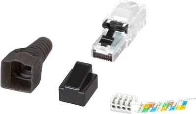 Image de ECOLAN© Connecteur RJ45 UTP Cat.6 -- confectionnable en champ