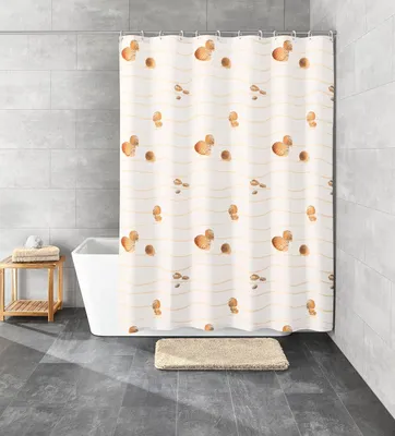 Productafbeelding van Famanu douchegordijn, 120 x 200 cm - Wit