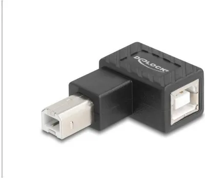 Obrázek produktu pro DeLOCK 67207, USB Type-B, USB Type-B, Černá