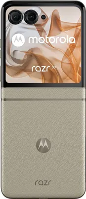 Produktbild von Motorola razr 50, 17,5 cm (6.9"), 8 GB, 256 GB, 50 MP, Android 14, Sand