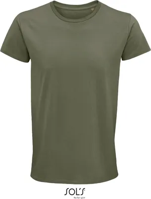 Image de SOLs 03582 | T-shirt homme, Crusader Men T-Shirt, Jersey 150 - Couleur : Kaki - Taille : XXL