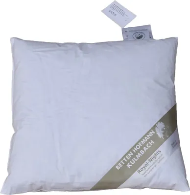 Produktbild von Hofmann Daunenkissen Kopfkissen 40x40 Kuschelkissen 100% neue Daunen Kleinkissen