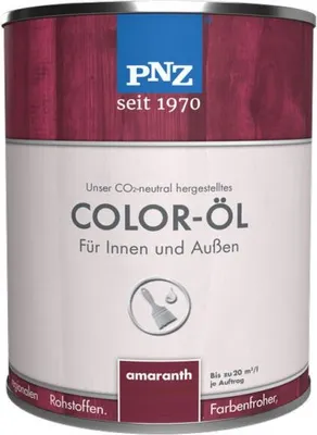 Produktbild von PNZ Color-Öl (meranti / teak) 0,25 l - 08005