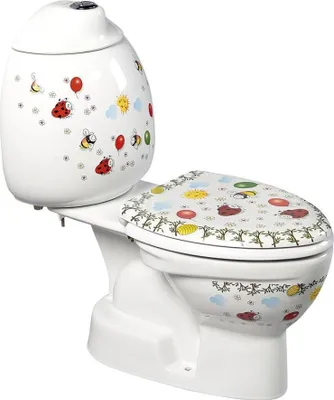 Immagine prodotto di Toilette compatta per bambini Kid, 31X61X56 cm, scarico verticale