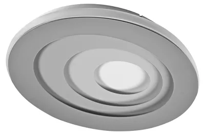 Produktbild von OSRAM Orbis Spiral LED Deckenleuchte Oval 360mm Grau, Click-Dim 25W 3000K Warmweiß, CRI80, Metallgehäuse