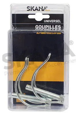 Image de Lot De 2 Goupilles Automatiques. ø : 8 Mm Longueur : 50 Mm.