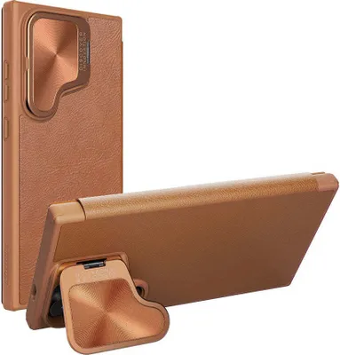 Produktbild von Schutzhülle für Galaxy S24 Ultra mit Klappe und Kameraschutz Nillkin Case Cover Hülle Futeral Etui