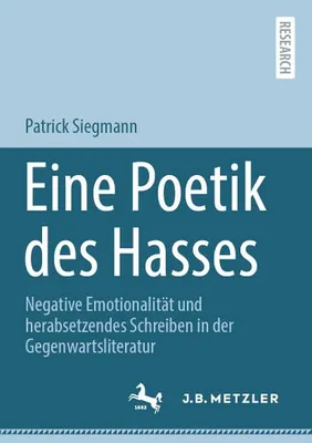 Produktbild von Eine Poetik des Hasses