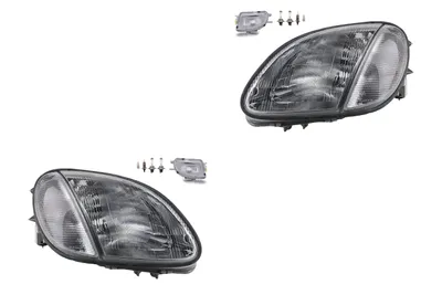 Obrázok produktu pre Johns, sada halogénových svetlometov vhodná pre Mercedes R170 SLK 96-04 H7 H7 + hmlovky+svetlá 1708200156 A1708200156 1708200256 A1708200256 1708202361 17082