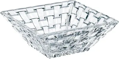 Productafbeelding van Set van 2 Kristallen Bowls met Unieke Mandstructuur, 12 cm
