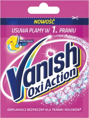 Produktbild von Vanish Oxi Action Pulver, Farbstoff-Entferner, 30g
