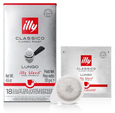 Produktbild von illy ESE-Pads Classico Lungo 18 Stück