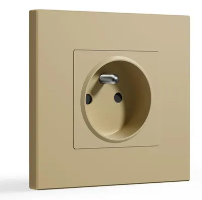 Imagen del producto de Enchufe AC de 16A, caja de empotrar de 60 mm, panel de plástico, para la cocina