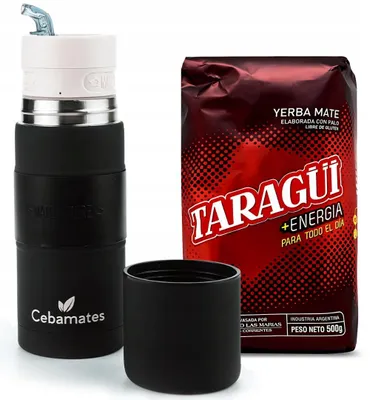 Obrázek produktu pro Sada Yerbomos Termos All In One pro Yerba Mate + Taragui Energia