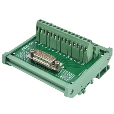 Zdjęcie produktu dla Moduł listwy zaciskowej, płytka drukowana, wtyczka miedziana, adapter rozgałęźny, złącze wtykowe, DC 60 V