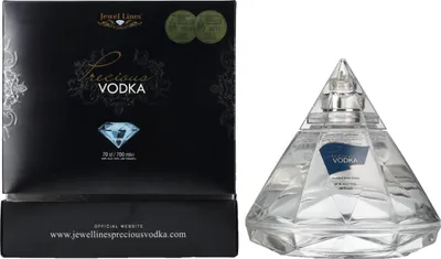 Image de Jewels Lines Precious Vodka 40% Vol. 0,7l en boîte cadeau avec Bec verseur