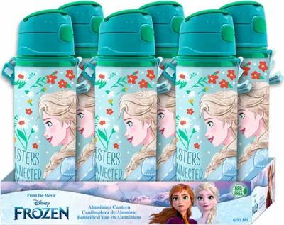 Image de Butelka aluminiowa Disney Frozen 600 ml - KIDS LICENSING do wody