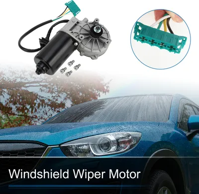 Image de Moteur d'essuie-glace pour Mercedes-Benz C-Class W202 T-modell S202 4 broches No.2028200408/A2028200408/2028201108 Moteur d'essuie-glace avant de remplacement du pare-brise 1pc
