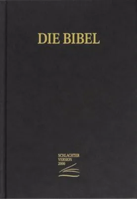 Immagine prodotto di Schlachter 2000 Bibel - Großdruckausgabe (Hardcover, schwarz)
