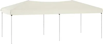 Image de vidaXL Tente de réception pliante Crème 3x6 m
