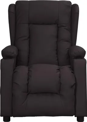 Produktbild von vidaXL Relaxsessel Schwarz Kunstleder