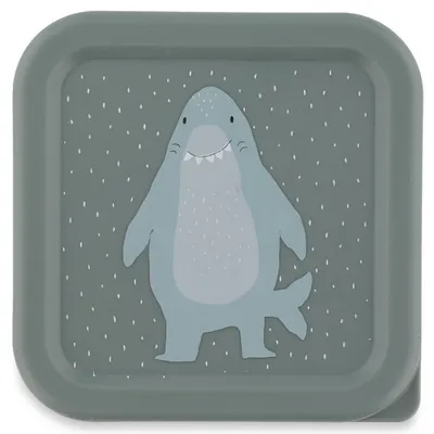 Image de Trixie Snackbox Set - Boîte à lunch 3 pièces Mr. Shark pour enfants