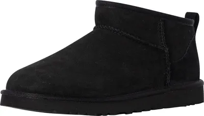 Produktbild von Ugg Classic Ultra Mini M Schwarz - Heren Laarzen - 1137391-BLK