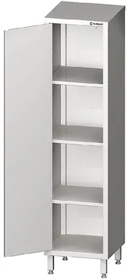 Image de Armoire haute avec porte battante, 500x500x2000 mm, soudée