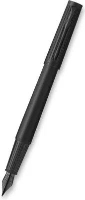 Obrázek produktu pro Parker 2182014, Černá, Nerezová ocel, Hrot italic, Střední, Dárkové balení, 1 kusů