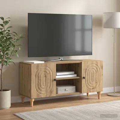 Obrázek produktu pro vidaXL TV skříňka Artisan dub 102 x 34,5 x 50 cm dřevotřísková deska