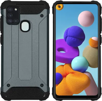 Produktbild von imoshion Rugged Xtreme Case Samsung Galaxy A21s - Dunkelblau