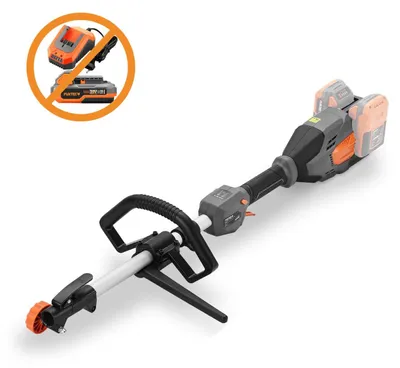 Image de FUXTEC Outil multifonction sans fil FX-E2MTB - 40V - Unité de base - Appareil combiné avec système de fixation rapide - Adapté pour débroussailleuse, taille-haie et coupe-bordures