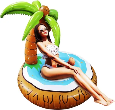 Produktbild von Aufblasbare Palme 122 cm, Vinyl, für Pool